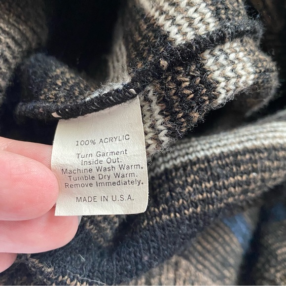 Vintage Le Tigre Patterned Cardigan Sweater - Picture 3 of 7